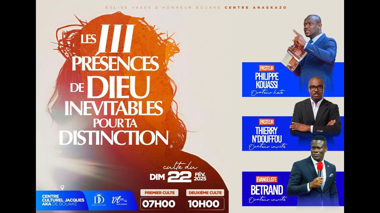 LES III PRESENCE DE DEU INEVITABLE POUR TA DISTINCTION DIVINE.