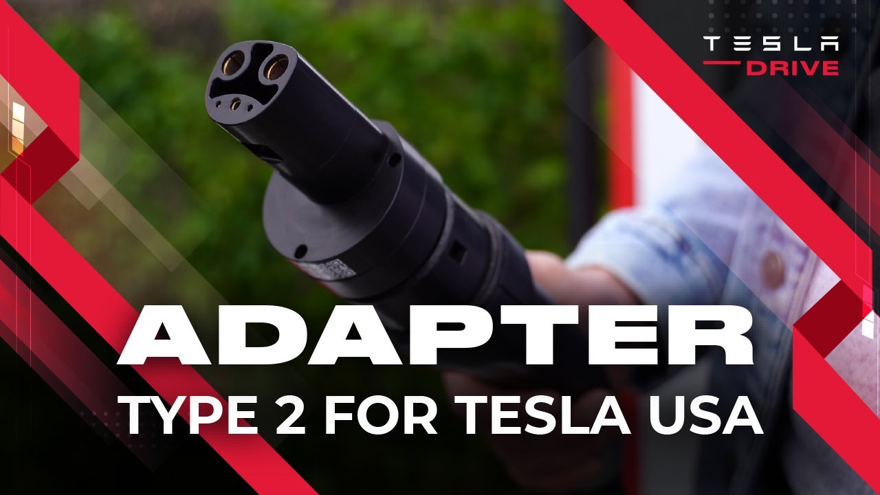 Адаптер с разъемом Type 2 для Tesla USA
