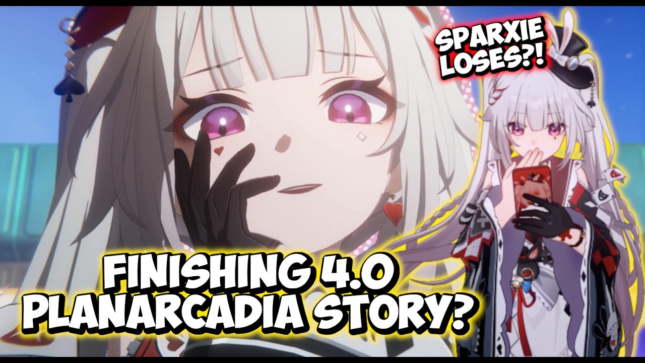 Finishing 4.0 PLANARCADIA Story!🔴Sparxie Boss Fight? & Sunday's a Supplicant?!🔴Honkai: Star Rail 4.0