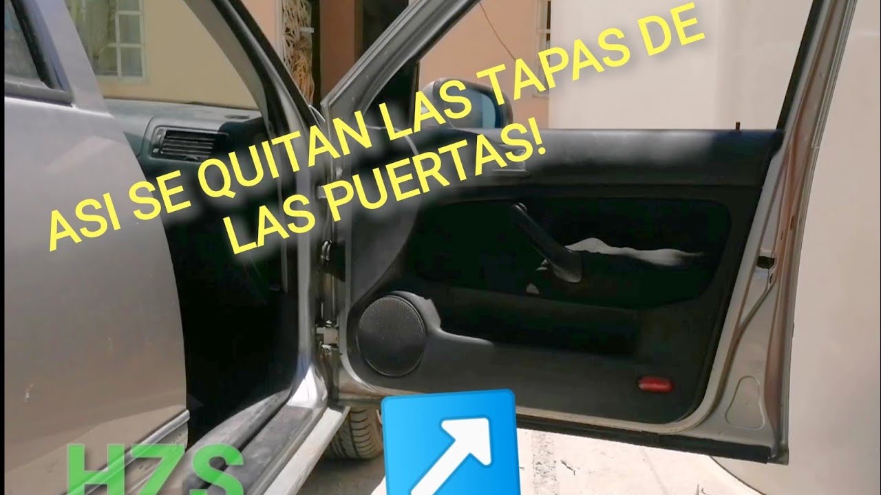 Quitar tapa de puerta de JETTA a4