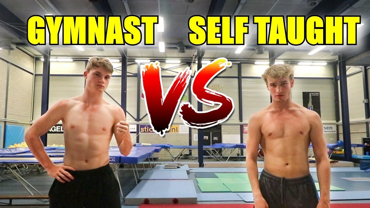 Gymnast VS Self Taught Flipper! Who's Better?!