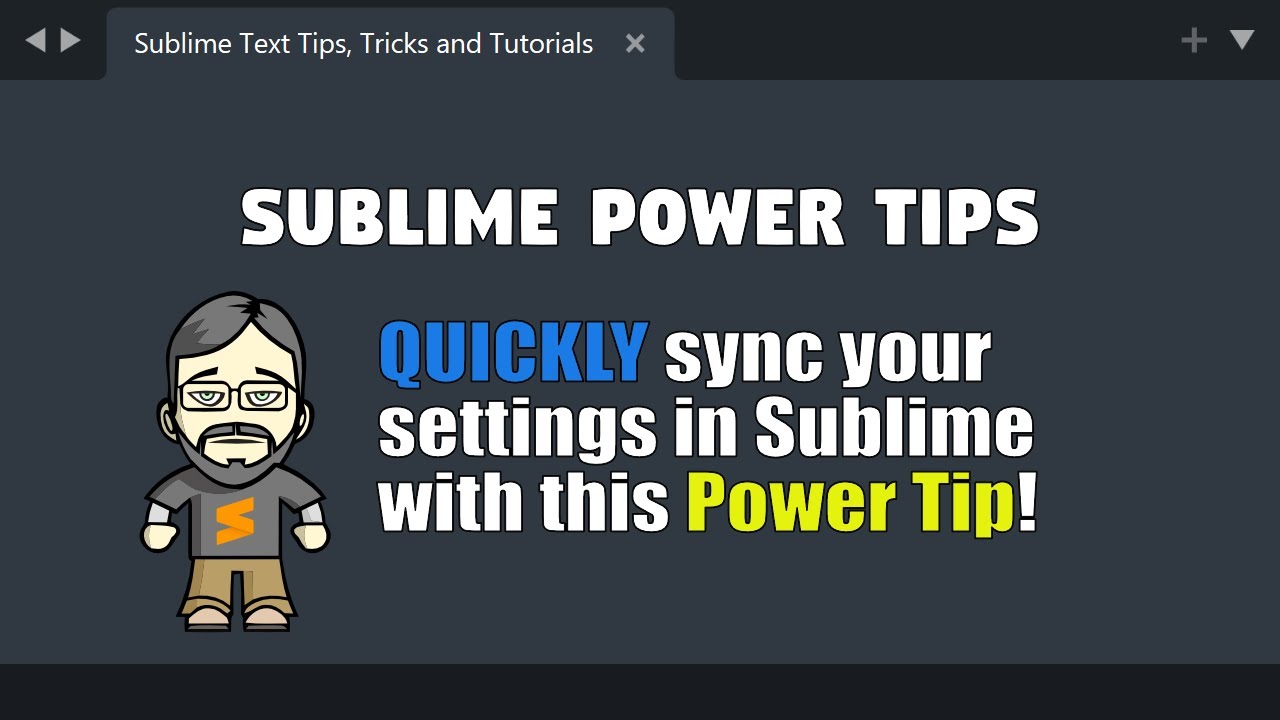 [PT06] How to quickly synchronize your Sublime config across computers