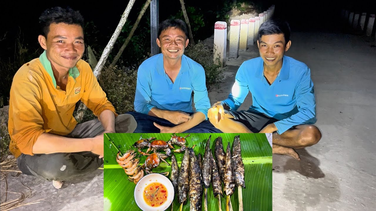 Bữa Nay Khai Trương Cái Nôm Là Có Ngay Món Cá Lóc Nướng Thơm Ngon / UQMT-406