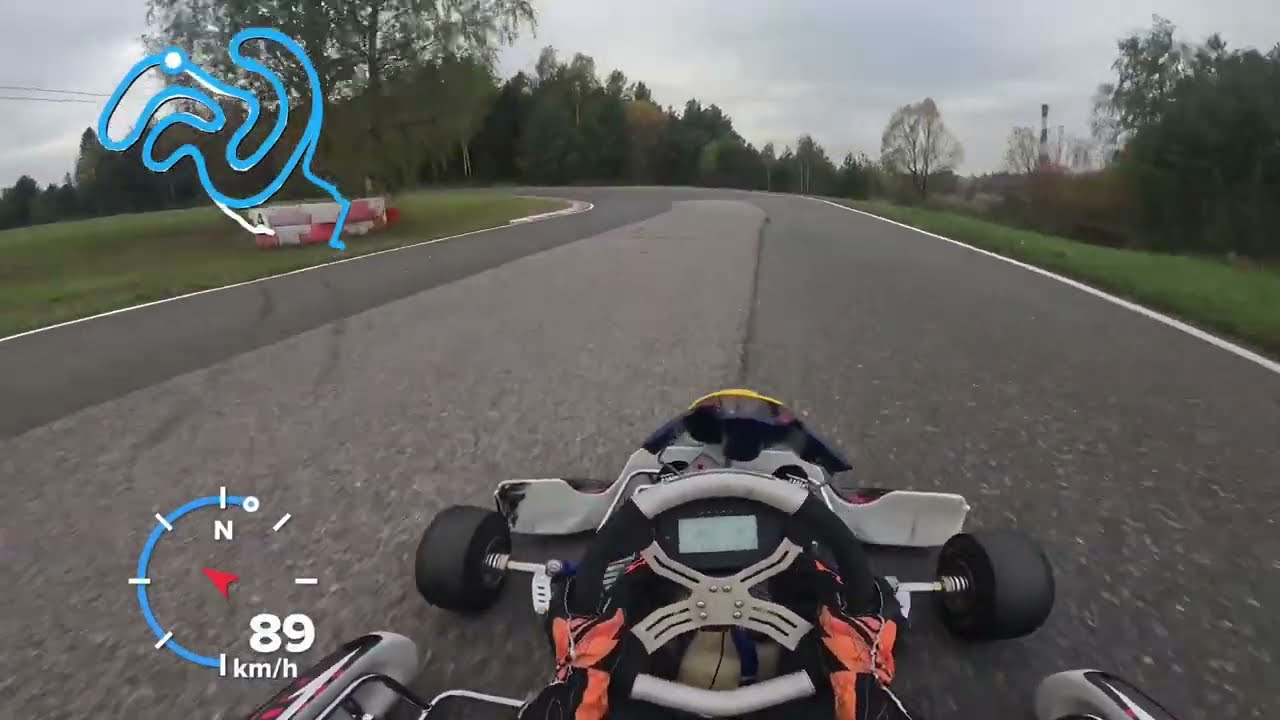 First time on Rotax Max | Onboard