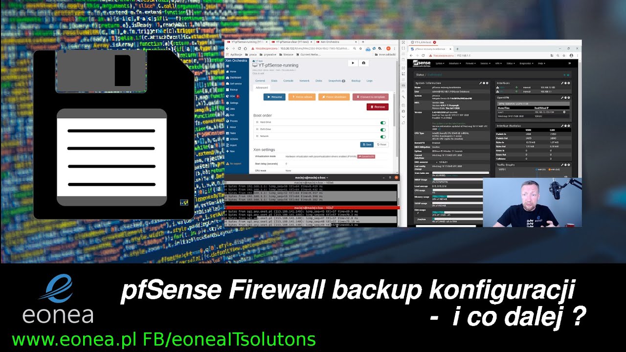 pfSense Firewall - backup konfiguracji, co warto wiedzieć?