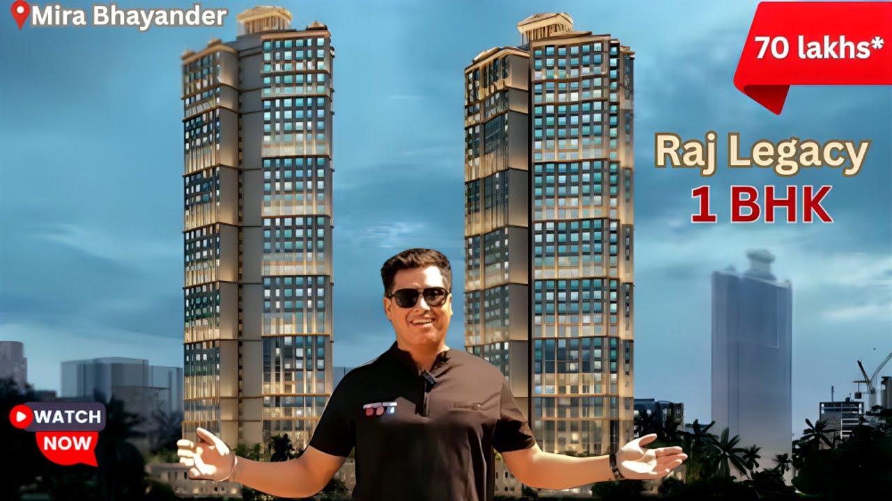 Raj Legacy 1BHK Mira Bhayander | Flat Tour + Price | RERA | Luxury Lifestyle Homes
