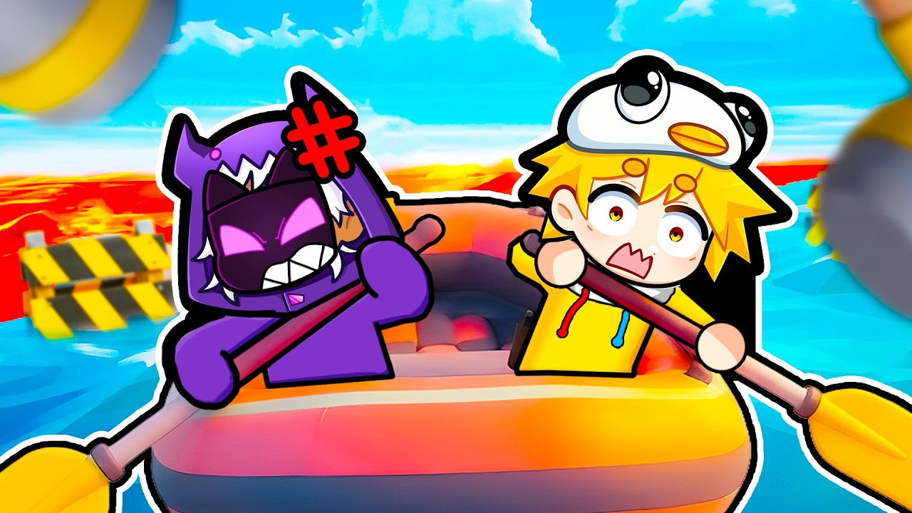 NUNCA REME COM SEUS AMIGOS! Turma da Batatinha no Boat Together
