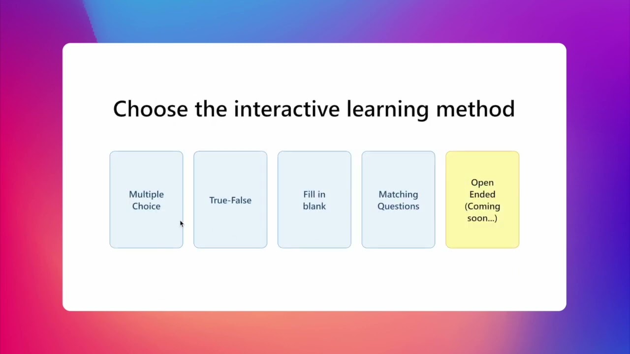 BigShift: AI Powered Quiz Generator