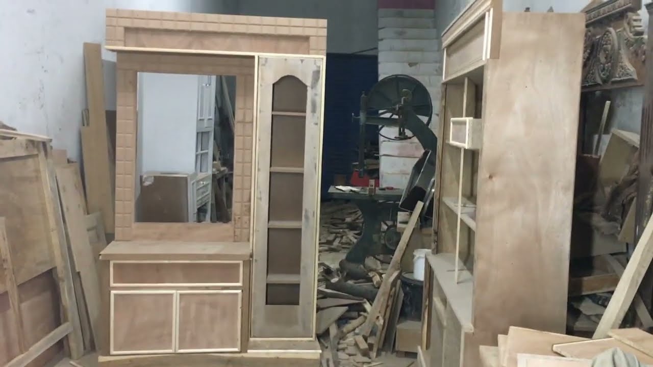 How to making plywood|new Dressing table wood working||
