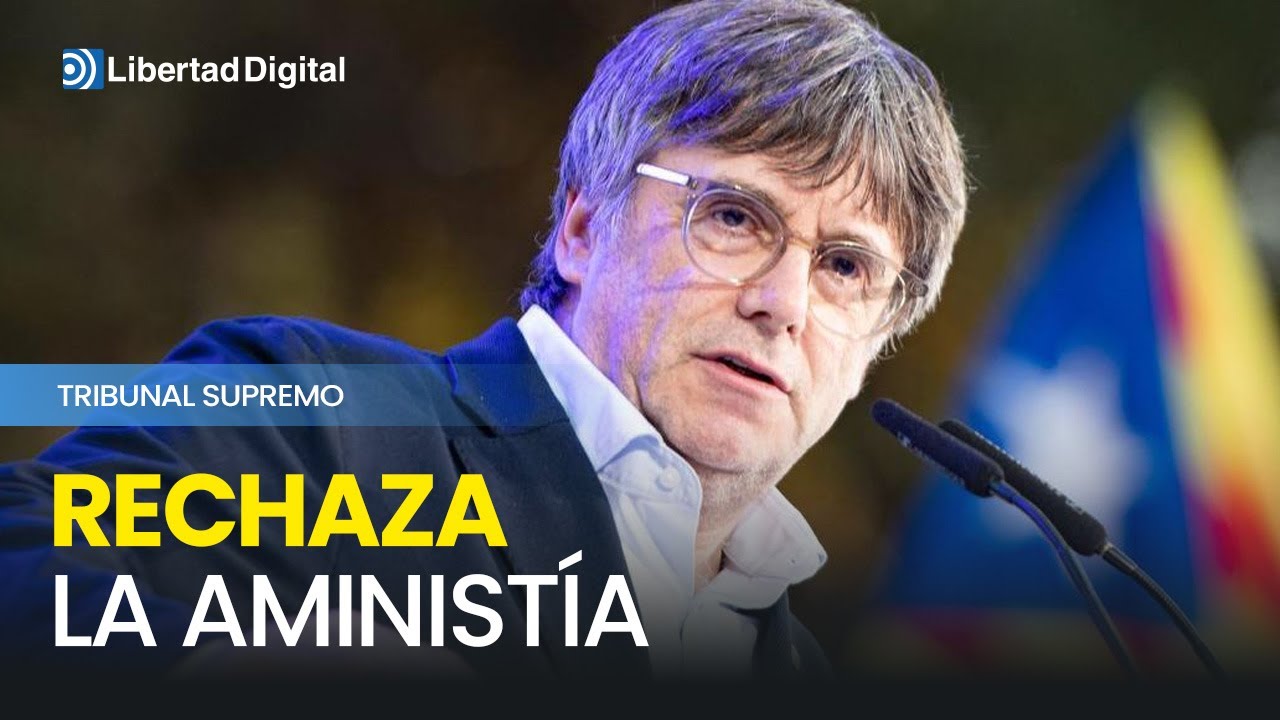 El Tribunal Supremo rechaza la aministía para Puigdemont