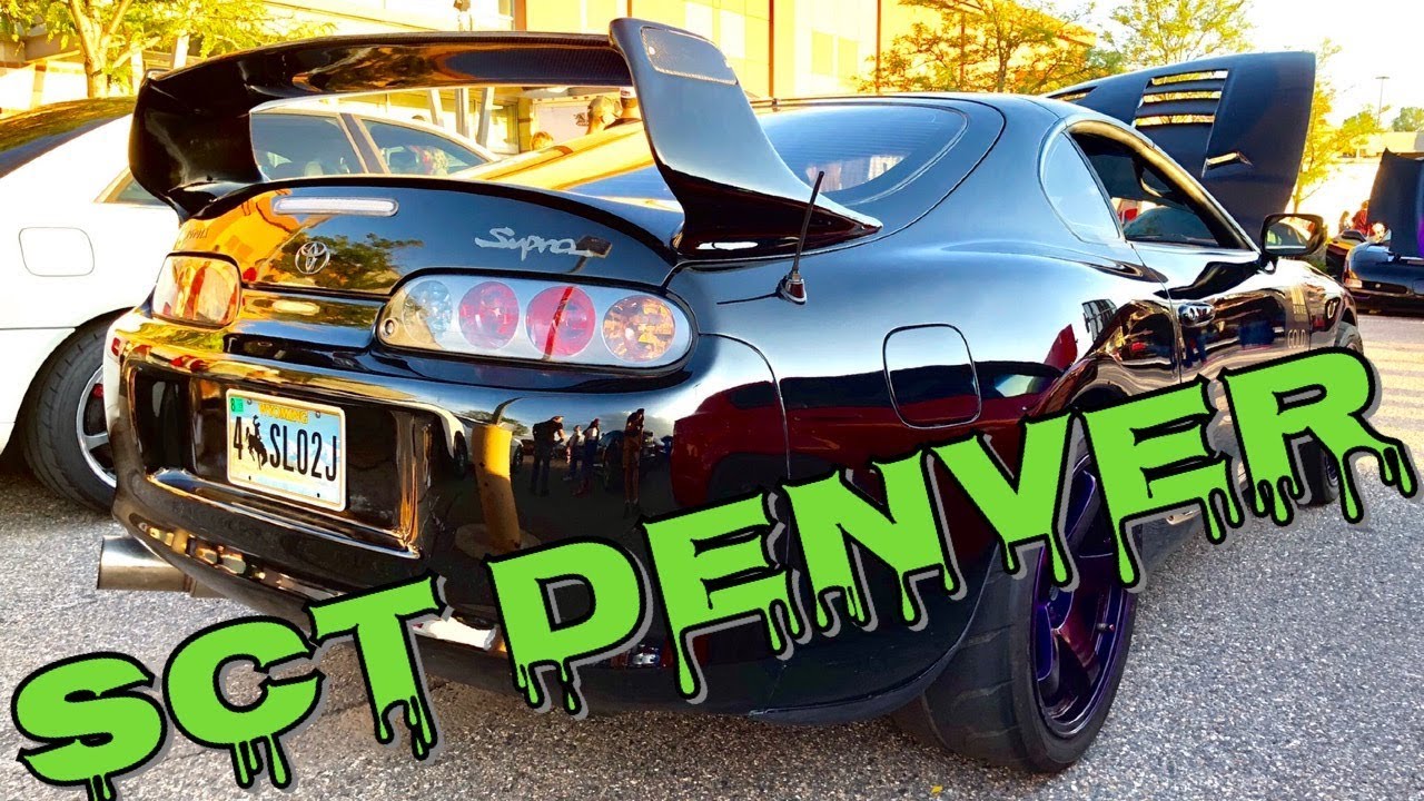 Supras, Bikinis & 170mph traps @ Street Car Takeover Denver 2019 Roll Racing
