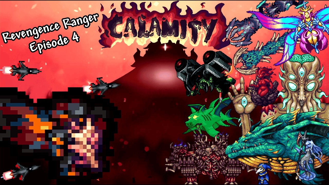The Master Marksman faces a Cosmic Omnipresent Deity - Terraria Calamity Revengence Episode 4