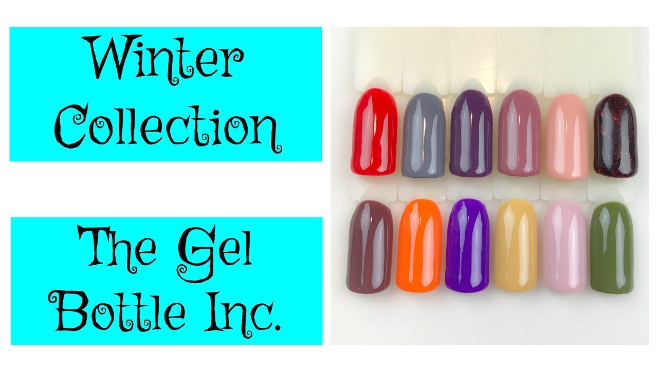 The Gel Bottle Inc | Winter Collection Swatches