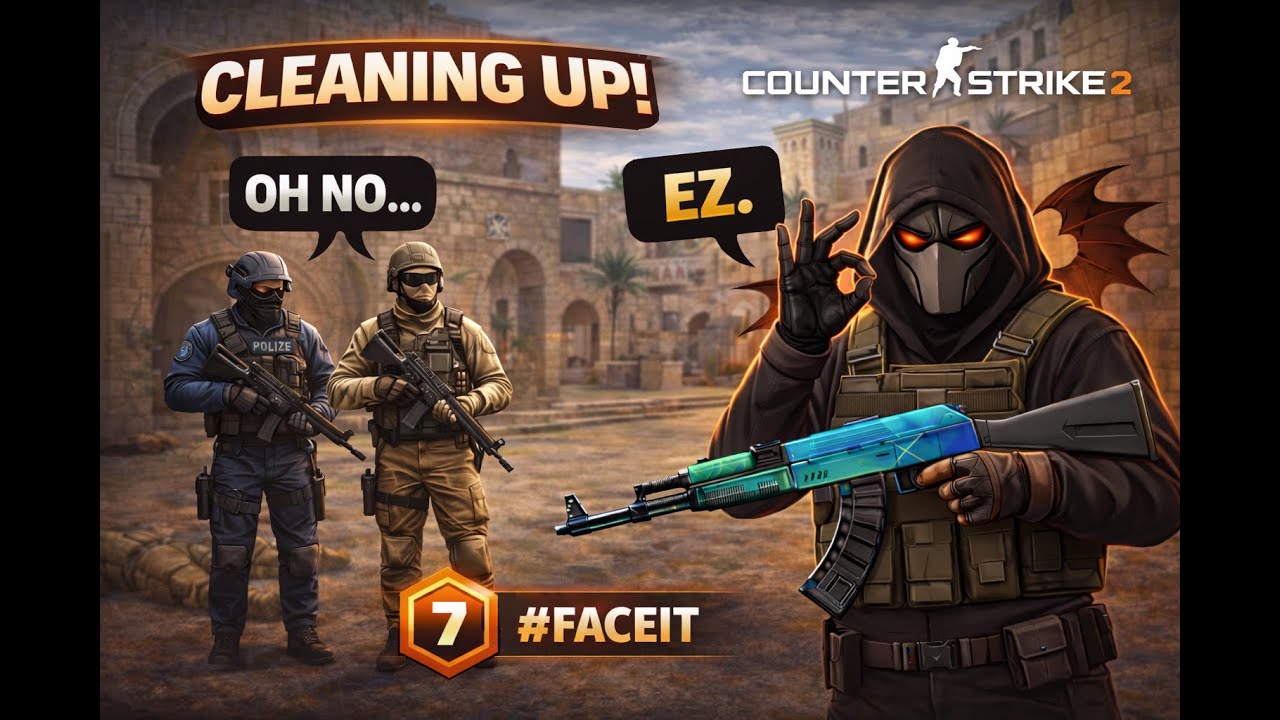 Another one in the pocket?  Road to Level 10 #faceit #cs2 #counterstrike