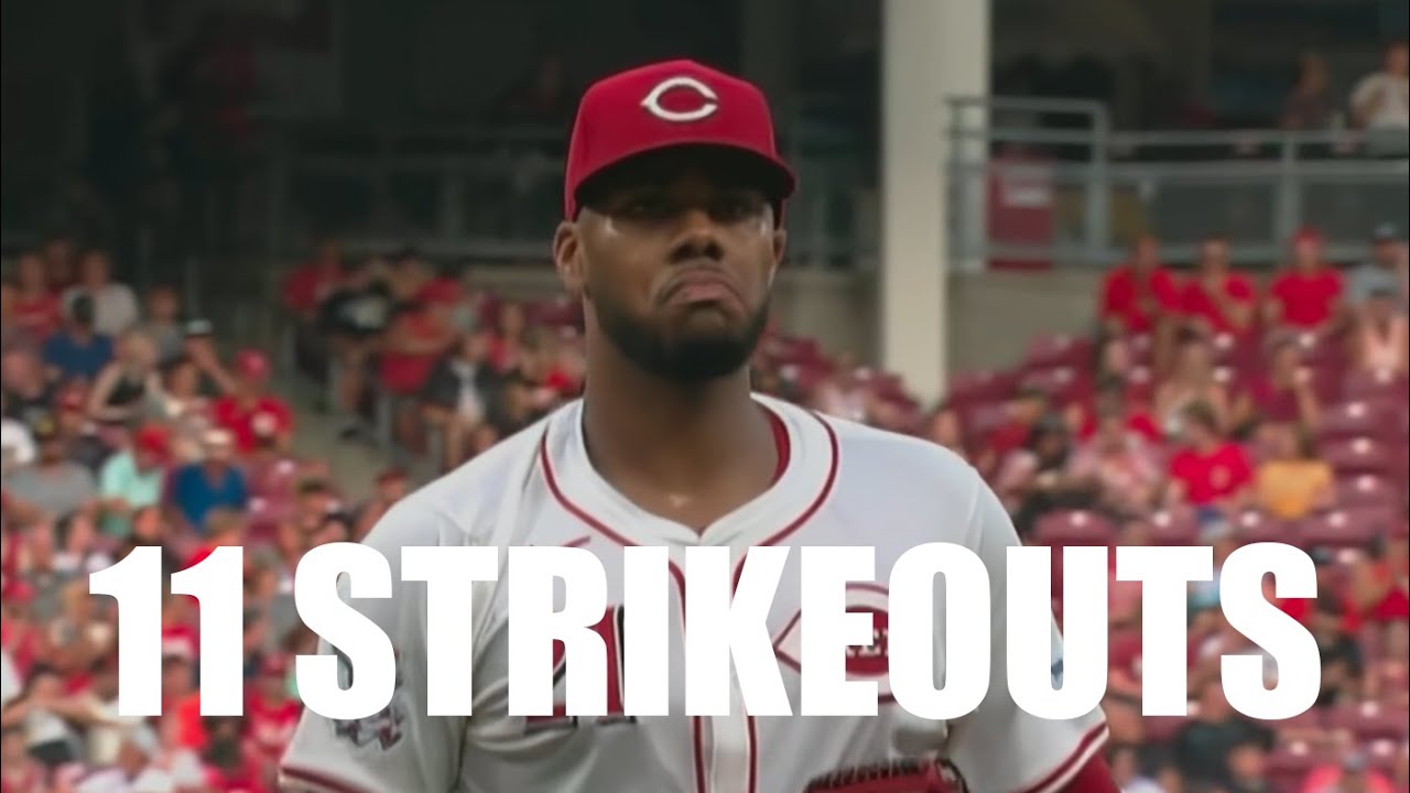 Hunter Greene Strikes Out 11 vs Giants, Extends His Scoreless Streak to 21!!