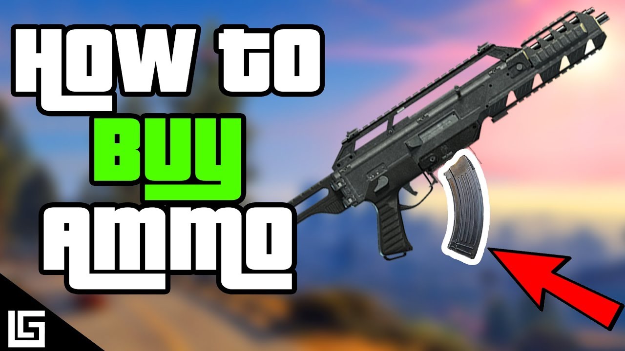 GTA V How To Buy Ammo