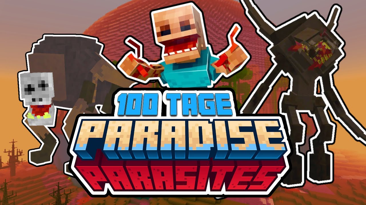 Ich &uuml;berlebe 100 Tage Minecraft in eine Parasiten Zombie Apokalypse - Minecraft Hardcore - Season 1
