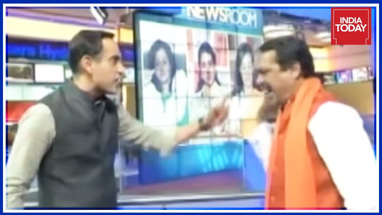 Exclusive : Rahul Kanwal & Hindu Yuva Vahini Chief Fierce Fight Over Moral Policing
