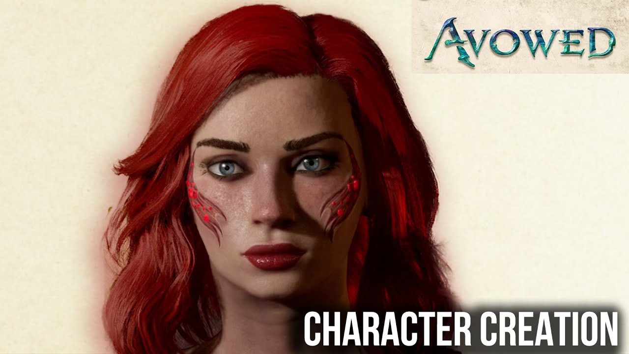 Avowed &ndash; Elf Female Character Creation