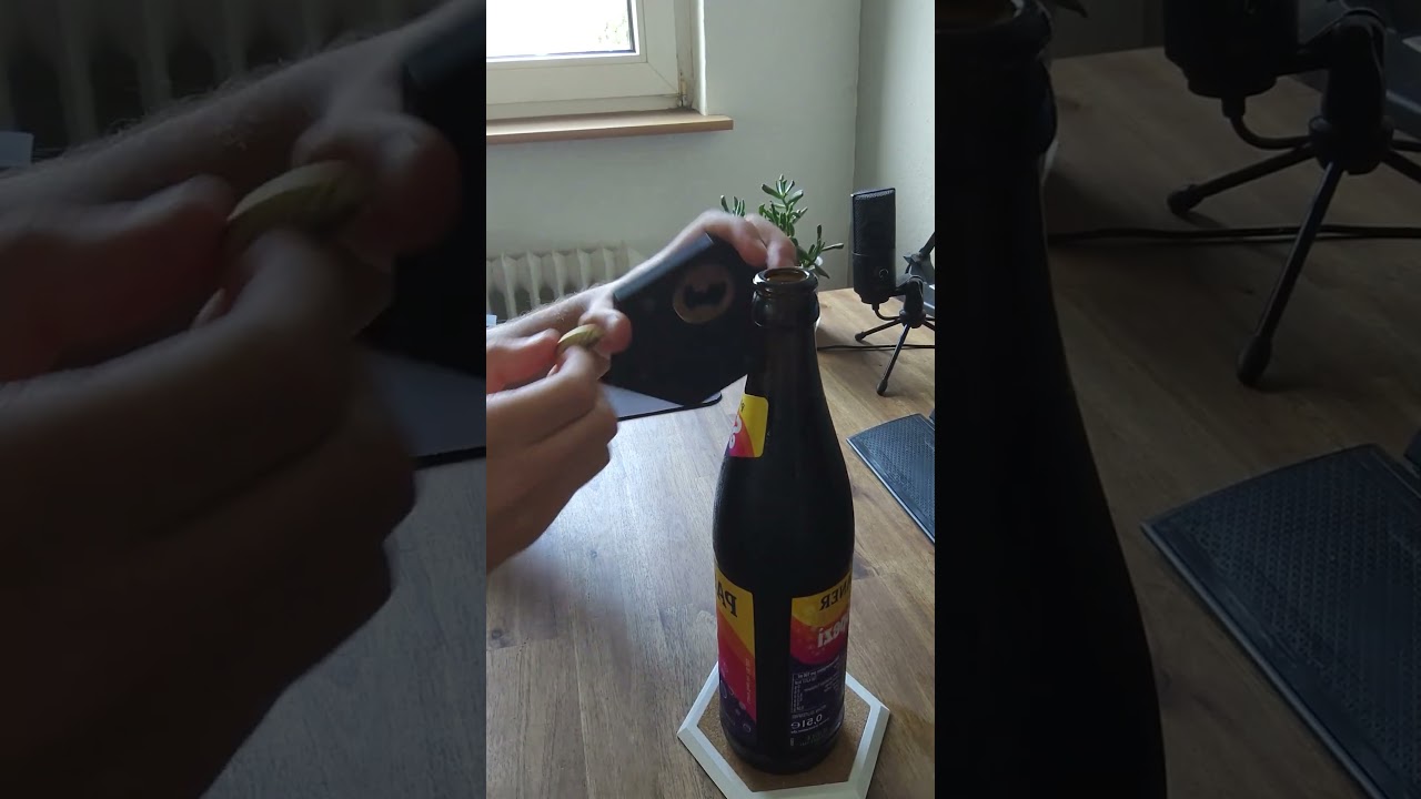 Untersetzer! MIT &Ouml;FFNER
