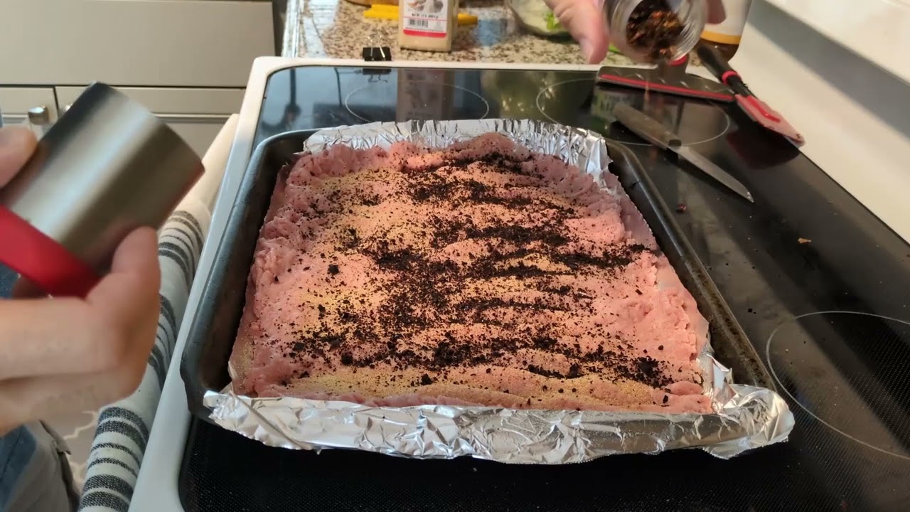 Ground Turkey in Oven