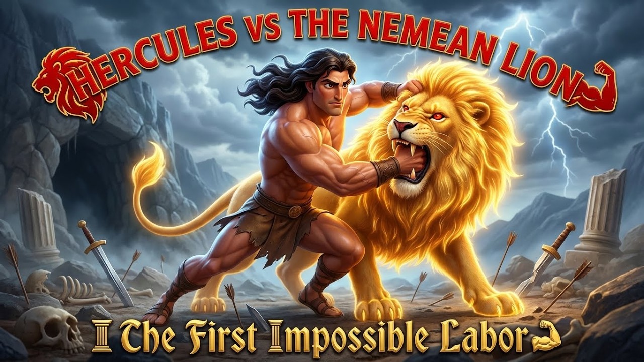 Hercules and the 12 Labors | Classic Fairy Tale Story in English