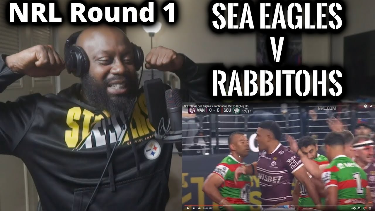 NRL 2024 | Sea Eagles v Rabbitohs (Round 1) GoHammTV Reaction