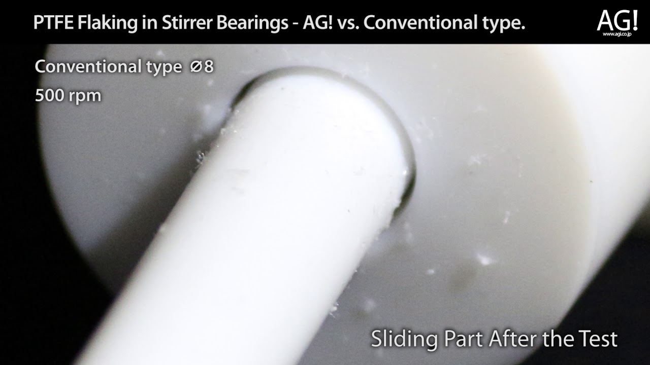 AG! Stirrer Bearings Reduce Flaking of PTFE