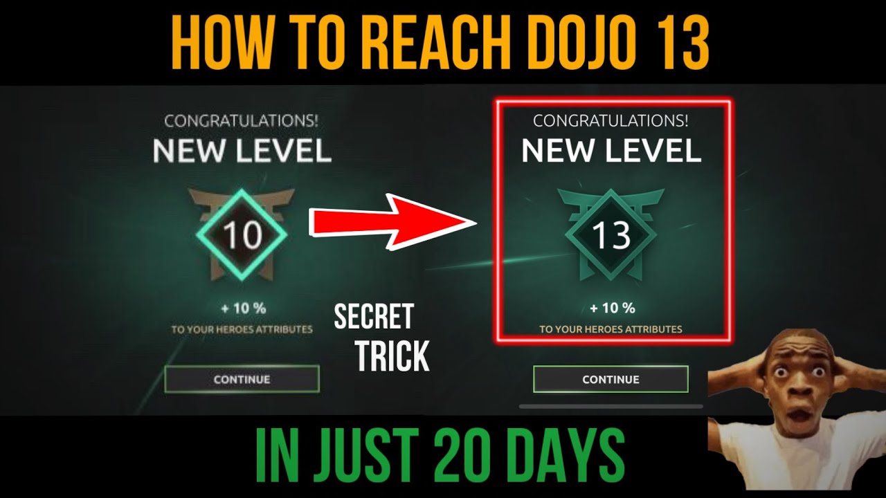 How To Reach Dojo Level 13 In Just 20-30 Days With This Secret Trick | Shadow Fight 4 | Evoker Op