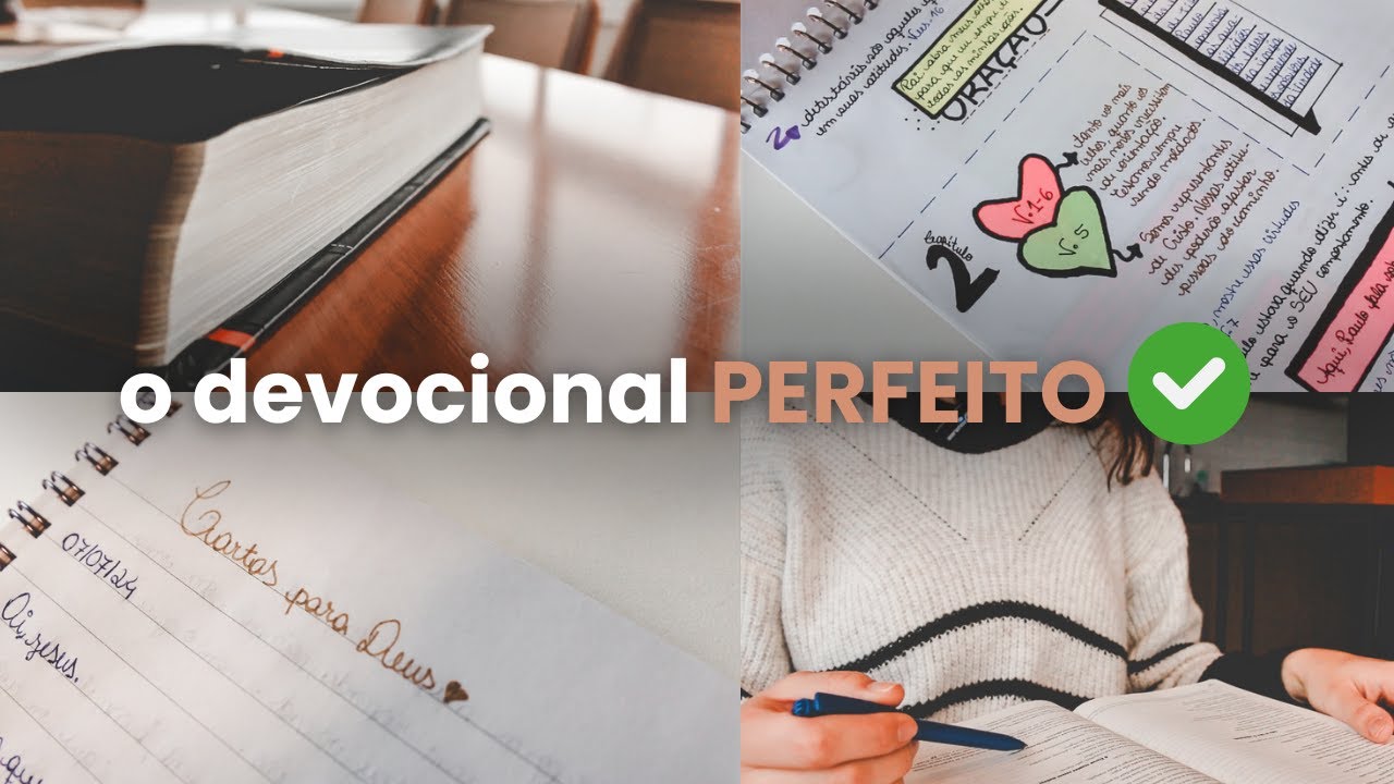 Passo a passo para um devocional EFETIVO ✅