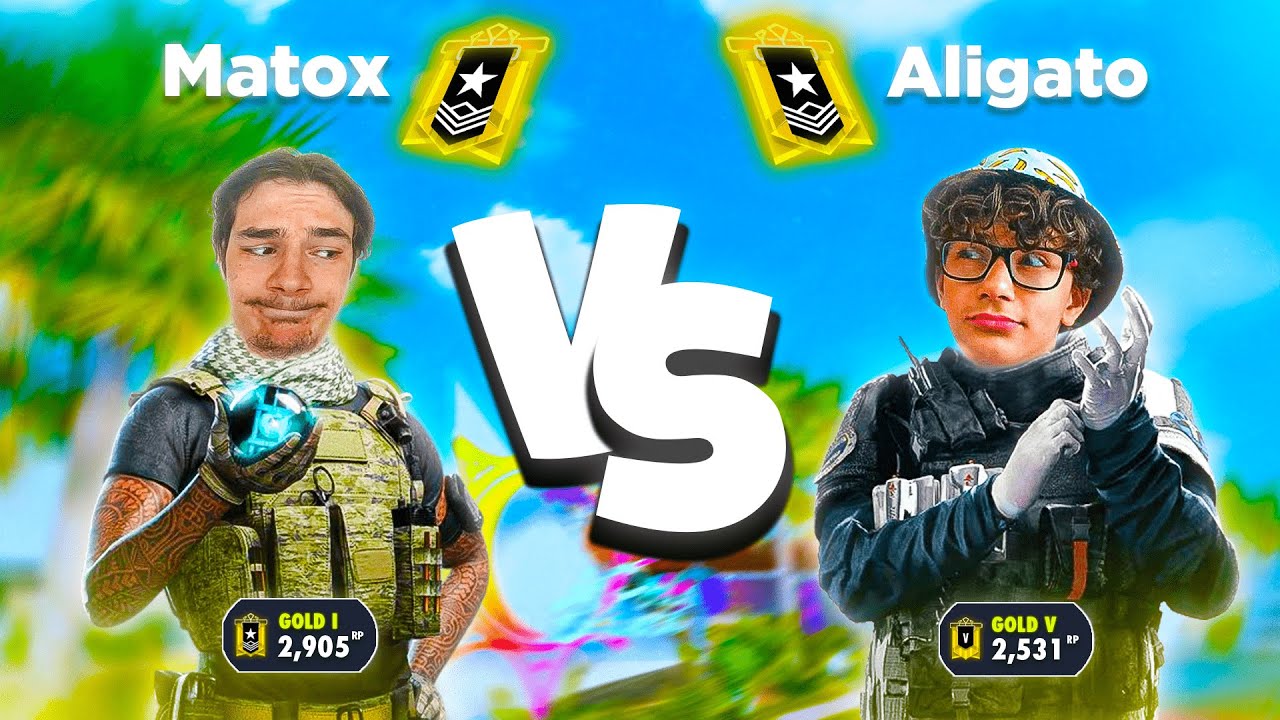1 GOLD vs 1 GOLD PLAY sur Rainbow Six Siège - SayCup1v1