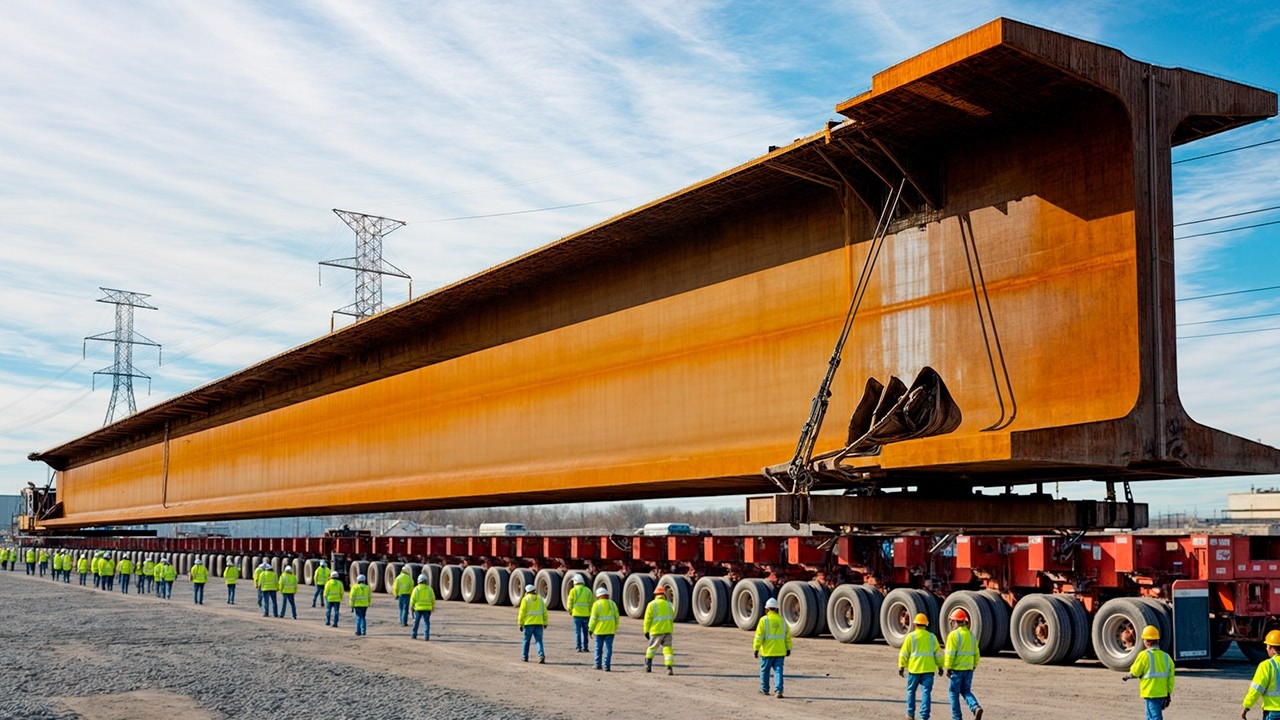 How It's Made: Giant Steel Beams, Rolling Mill, SoFi Stadium