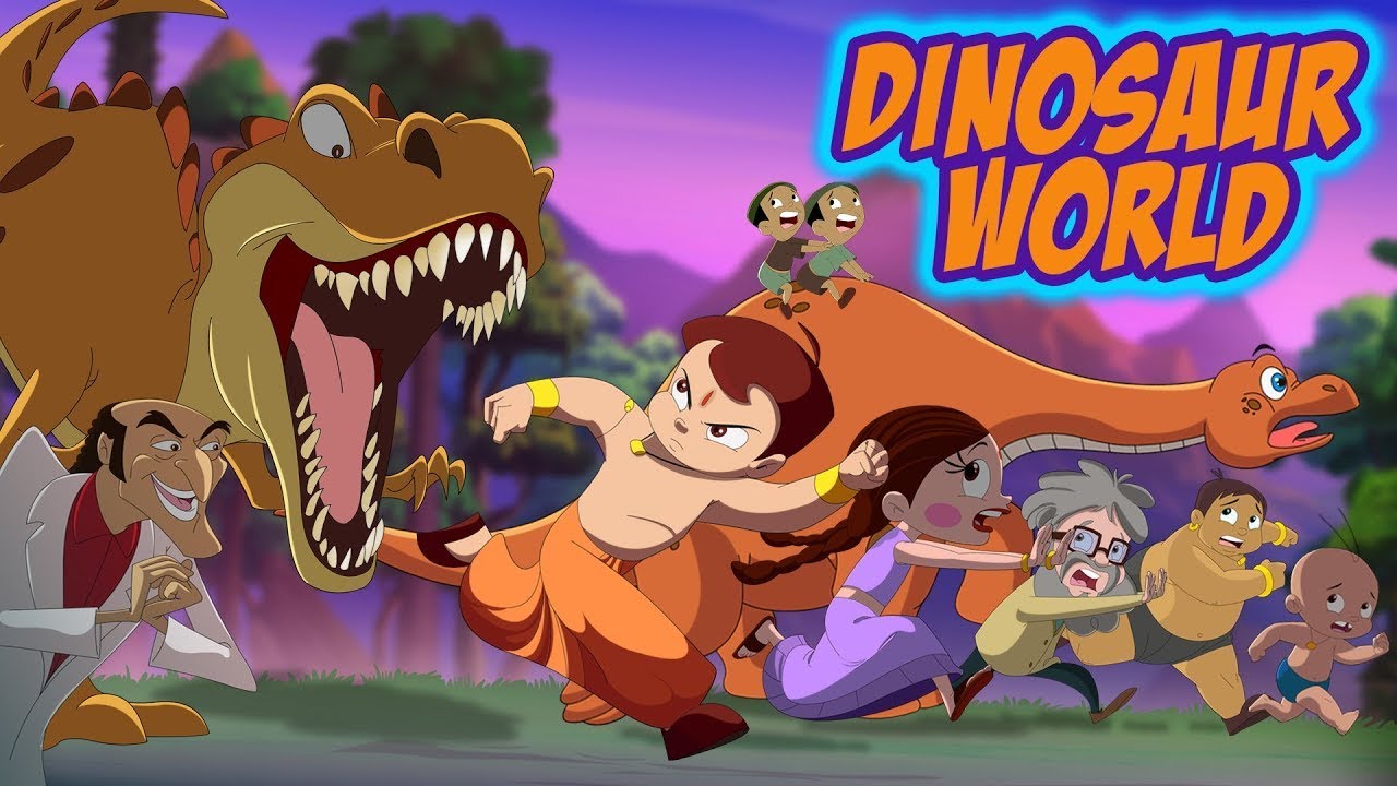 Chhota Bheem - Danger Zone ⚡| The Dinosaur World🦖 | Adventure Cartoon Movies for Kids