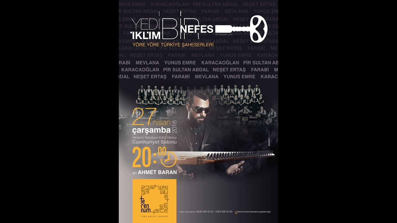 TERENNUM 7 IKLIM 1 NEFES KONSERI 2016 NISAN