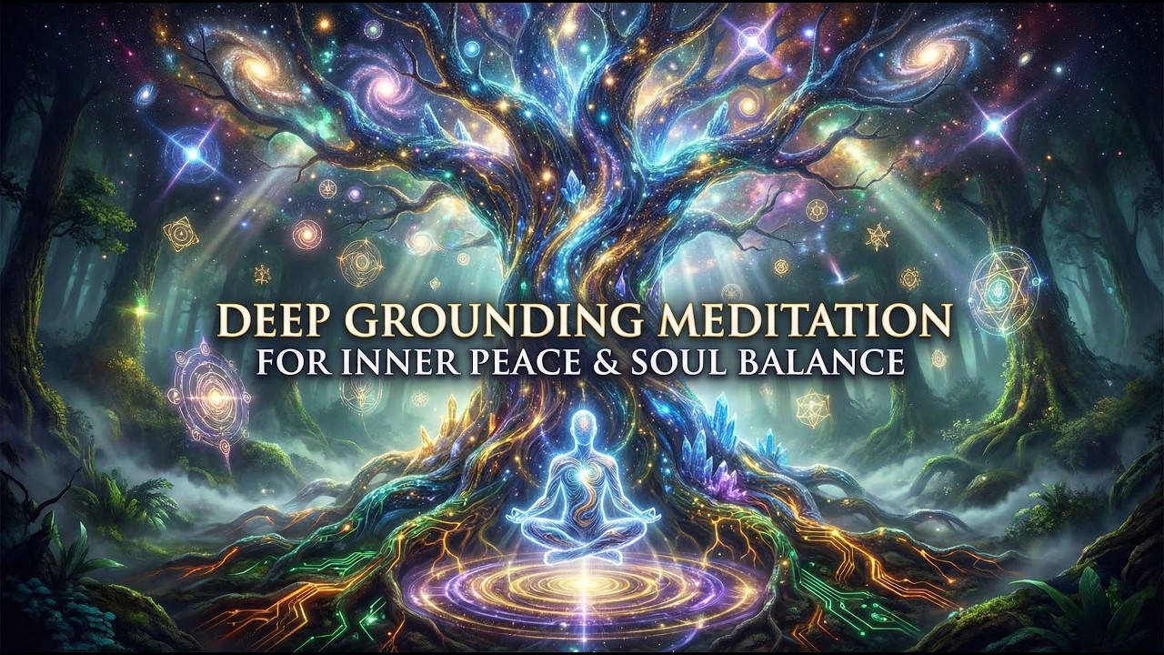 ✨SACRED FOREST FREQUENCIES LIVE 🌲⚡ | DEEP GROUNDING MEDITATION FOR INNER PEACE & SOUL BALANCE 🌿🧘