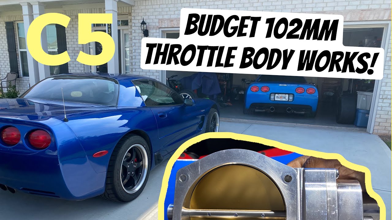 102mm budget throttle body for C5
