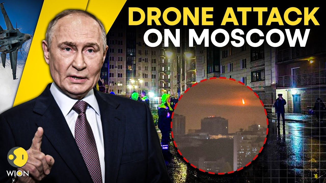 Moscow Under Attack LIVE: Moscow Suburb Hit by Ukrainian Drone Strike, 5 Hurt in Overnight Attack