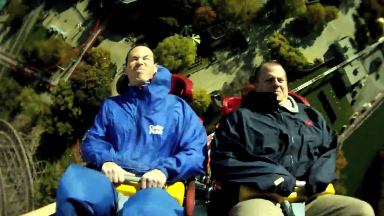 Top Thrill Dragster Reverse POV