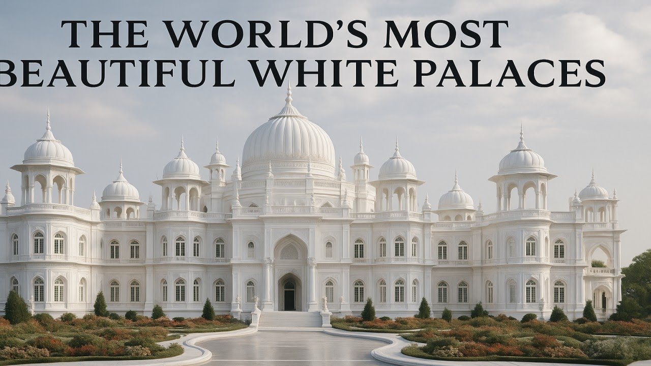 The World’s Most Beautiful White Palaces | Ultra Realistic Tour 2025