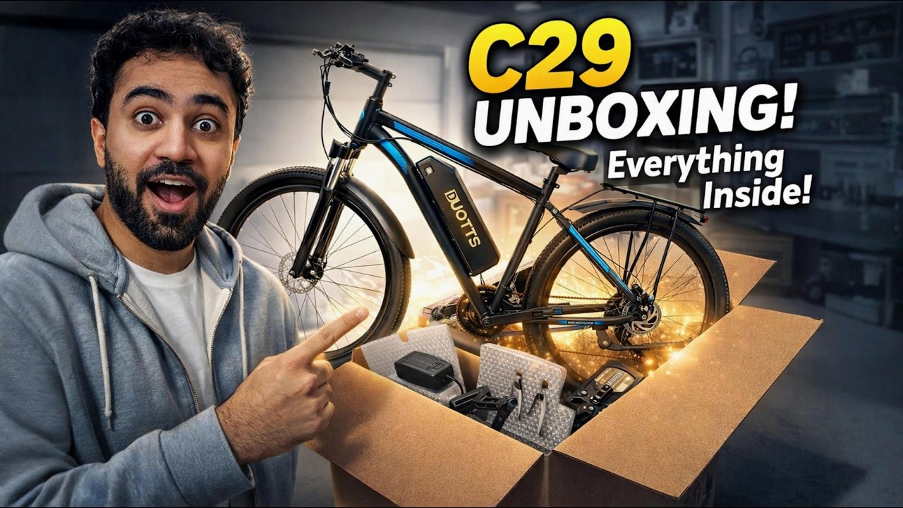 DUOTTS C29 Full Unboxing &ndash; What&rsquo;s Inside the Box?