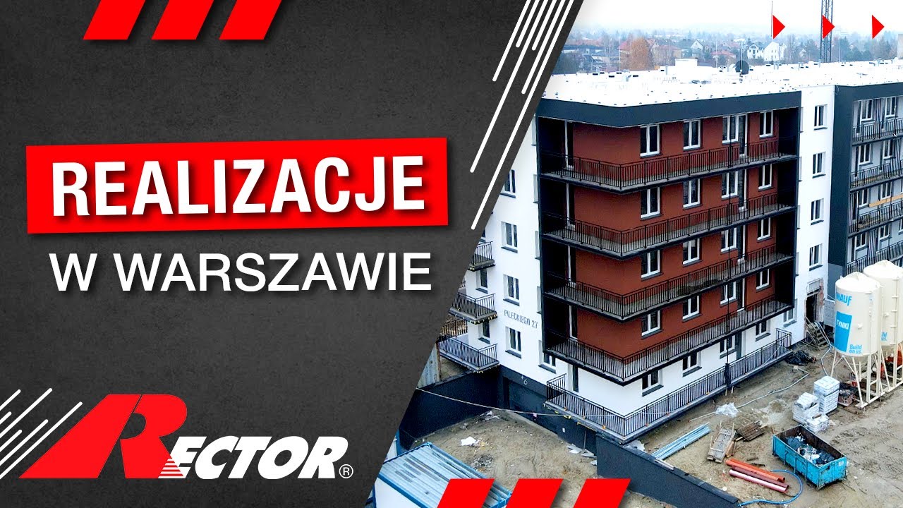 Realizacje w Warszawie i okolicy z zastosowaniem rozwiązań stropowych RECTOBETON i RECTOLIGHT.