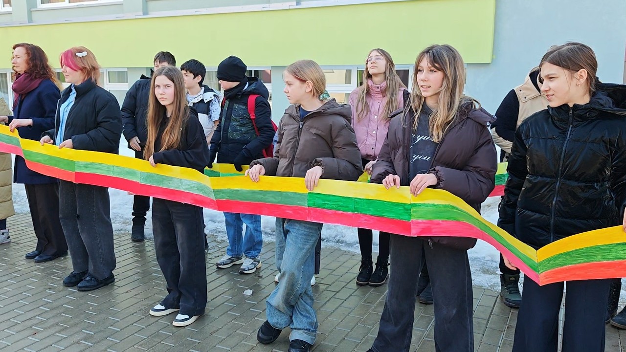 Висагинас отметил 11 марта торжественно и ярко