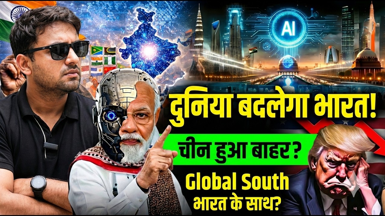 AI & India’s Global Power Game 🇮🇳🤖 | Superpower Race Explained#IndiaAI#TechGeopolitics#GlobalPower
