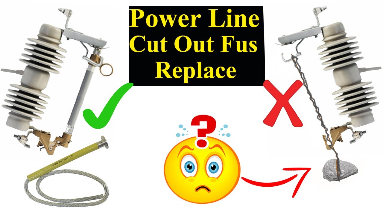 How to Replace A power Line Cut Out Fuse Link In Hindi/Urdu | MM Asif |
