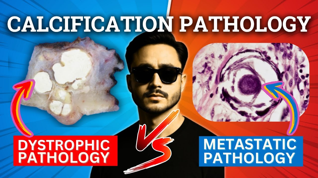 calcification pathology | dystrophic and metastatic calcification pathology | calcium accumulation
