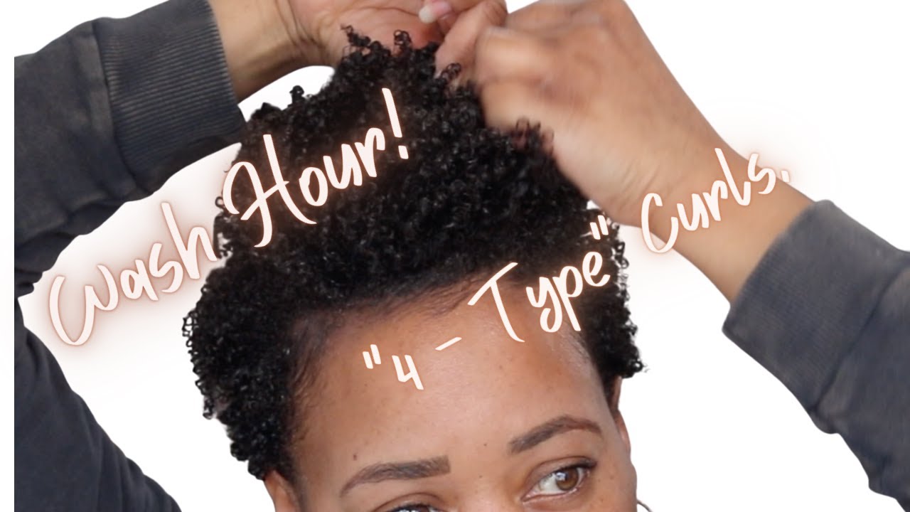 "4C Hair" Tight Curl Wash and Go / 7 Day Hair?! No refreshing.