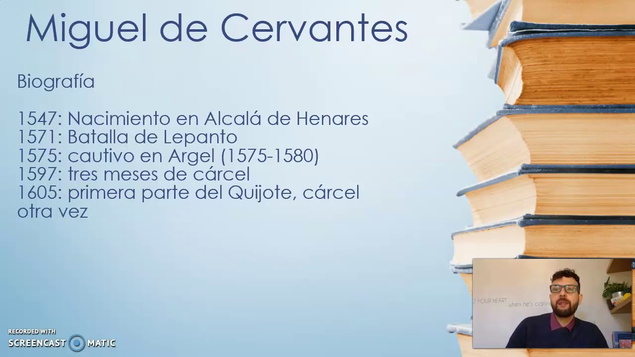 Cervantes: biografía