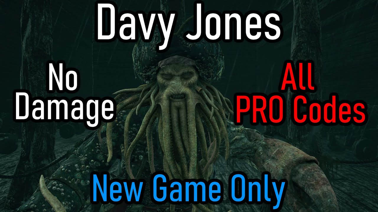 KH3 - Davy Jones No Damage (New Game, LV1CM/All PRO Codes)