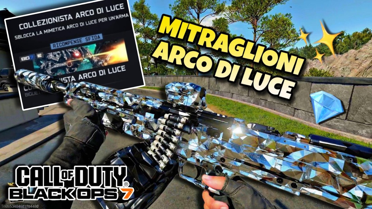 Mitraglioni ARCO DI LUCE! (Diamante) Accessori e consigli! (Gameplay CoD BO7)