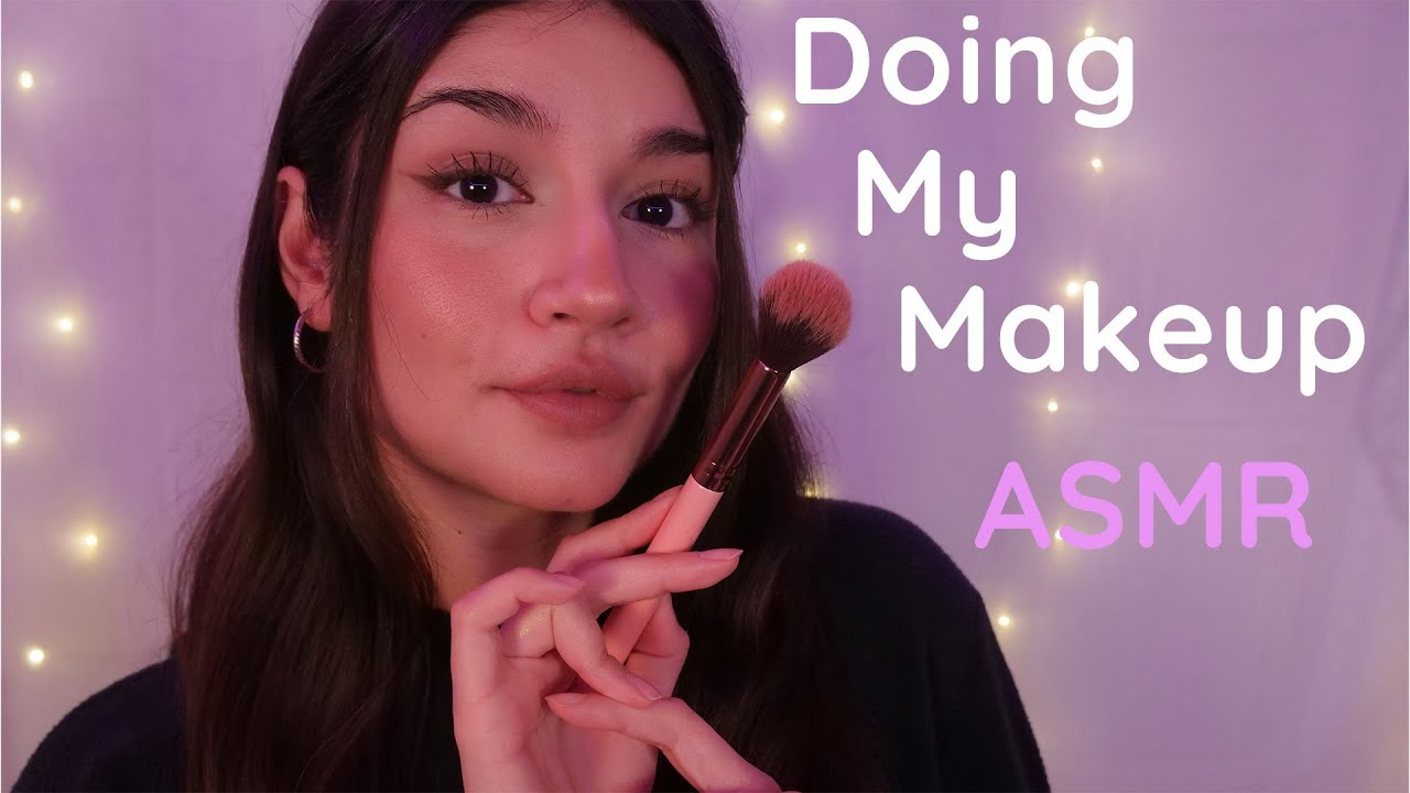ASMR: Как я делаю свой ежедневный макияж 💄 Расслабляющие звуки макияжа